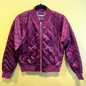Express Quilted Bomber jacket